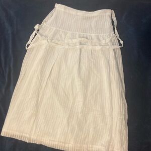 White, midi skirt from Lulu’s